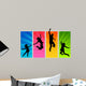 Young People Jumping