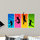 Young People Jumping