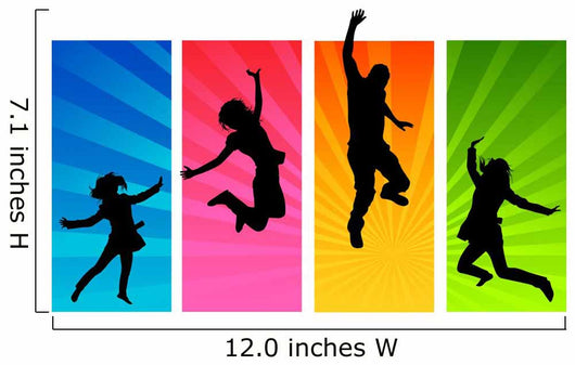 Young People Jumping