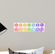 Feel the Main Chakras Wall Mural