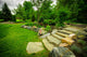 Stone Stairway Lush Green