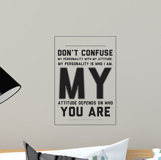 Typography Motivational Poster with