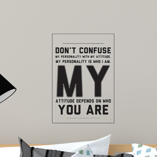 Typography Motivational Poster with