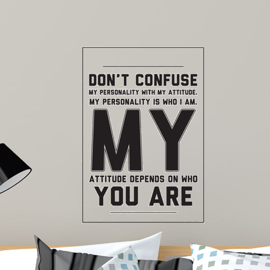 Typography Motivational Poster with