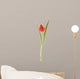 Single Tulip Wall Decal