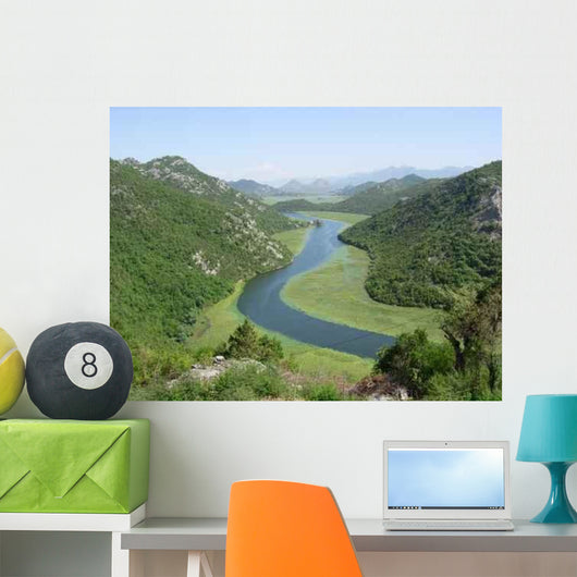 Montenegro Lac Skadar Wall Decal