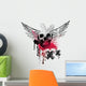 Grunge Wings and Skulls