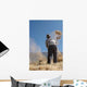 Farmer with Straw and Wall Decal