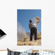 Farmer with Straw and Wall Decal