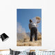 Farmer with Straw and Wall Decal