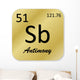 Antimony Element Wall Decal