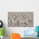 Horses Bass-relief Wall Mural