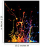 Paint splash Wall Mural