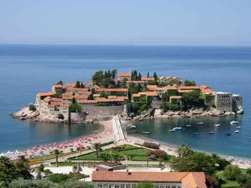 Montenegro Sveti Stefan Wall Decal