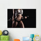 Fitness Woman Hard Training