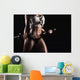 Fitness Woman Hard Training