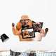 Dog with Cat Taking a Selfie Wall Decal