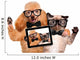 Dog with Cat Taking a Selfie Wall Decal