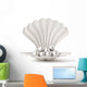 White Shell Pearl Wall Decal