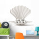 White Shell Pearl Wall Decal