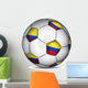Columbia Soccer Ball, Vector Wall Decal