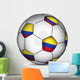 Columbia Soccer Ball, Vector Wall Decal