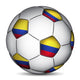 Columbia Soccer Ball, Vector Wall Decal