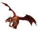 Red Dragon Flying Wall Decal