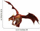 Red Dragon Flying Wall Decal