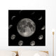 moon phases Wall Mural