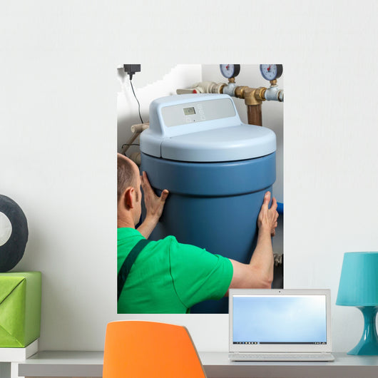 Water Softener Boiler Room Wall Decal