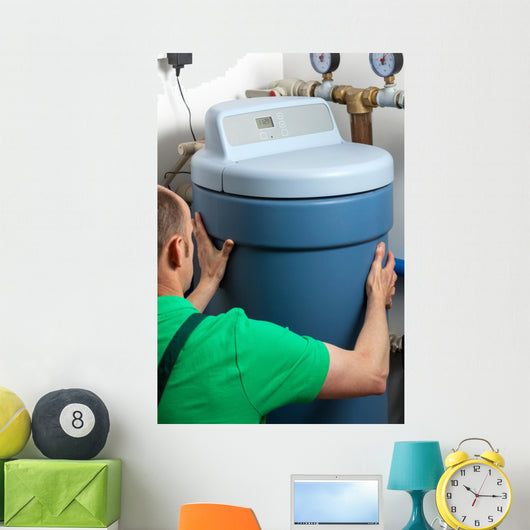 Water Softener Boiler Room Wall Decal