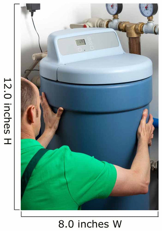 Water Softener Boiler Room Wall Decal