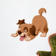 Cartoon Puppy Wall Decal