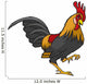 Rooster Wall Decal