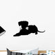 Dog with Bone Wall Decal