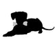 Dog with Bone Wall Decal
