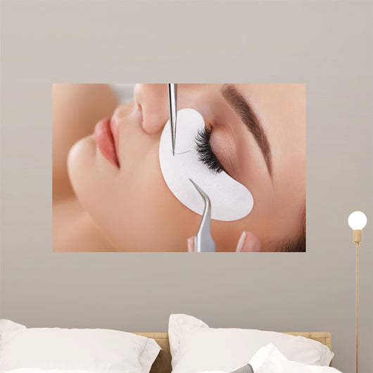 Woman Eye with Long