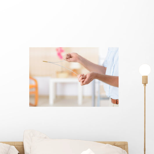 Dowsing rod Wall Mural