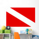 Diver down Flag Wall Decal