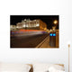 Fahrende Autos Bei Nacht Wall Decal