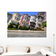 San Francisco Townhouses Wall Decal
