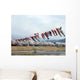 Flying Carps Mountains Valley Wall Decal