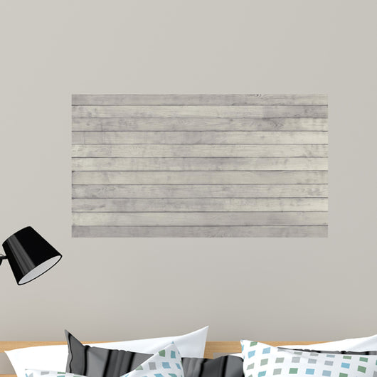 Gray Wood Texture Natural Pine Wall Decal