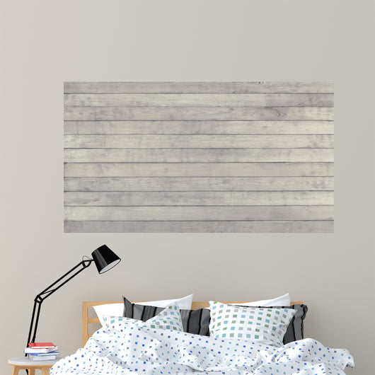 Gray Wood Texture Natural Pine Wall Decal