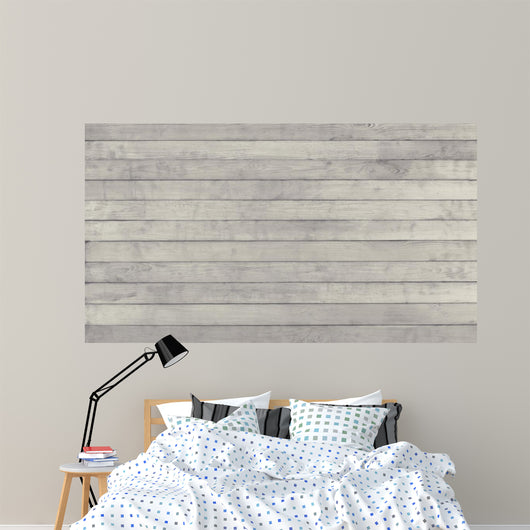Gray Wood Texture Natural Pine Wall Decal