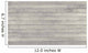 Gray Wood Texture Natural Pine Wall Decal