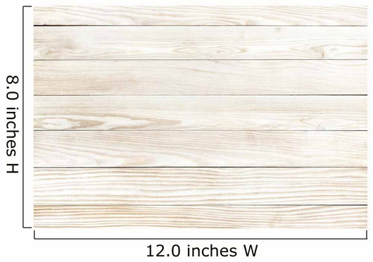White Wood Texture Natural Pine Wall Decal