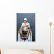 Man Fishing in Kayak Wall Mural