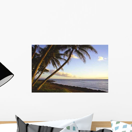 Tropical Shoreline Wall Decal